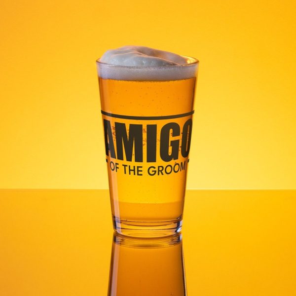 Amigo of the Groom Pint Glass Online
