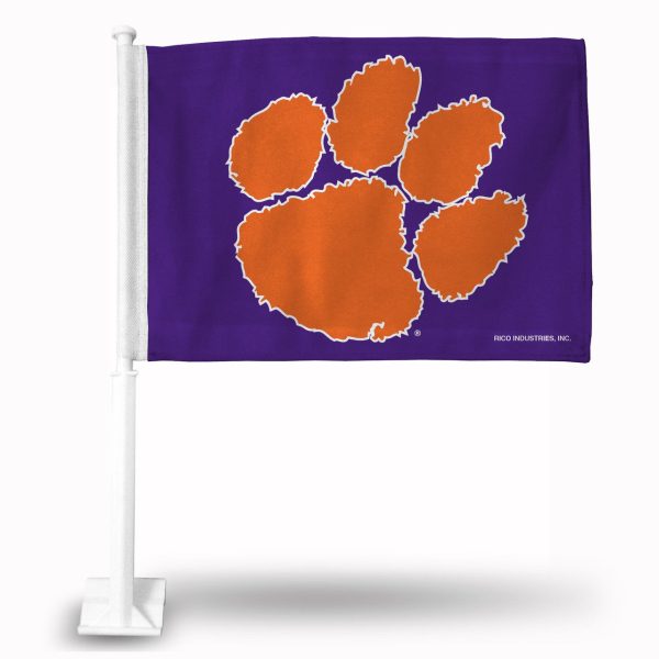 Clemson Tigers Flag Car Online now