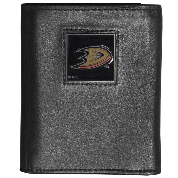 Anaheim Ducks® Leather Trifold Wallet Online Hot Sale - Image 2