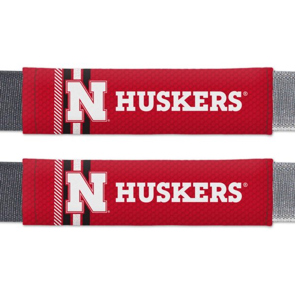 Nebraska Cornhuskers Seat Belt Pads Rally Design CO For Sale