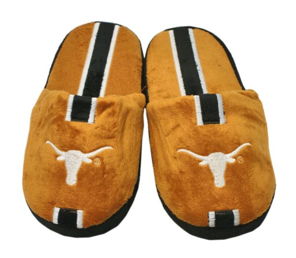 Texas Longhorns Slipper Youth 8 16 Size 1 2 Stripe (1 Pair) S Online Sale