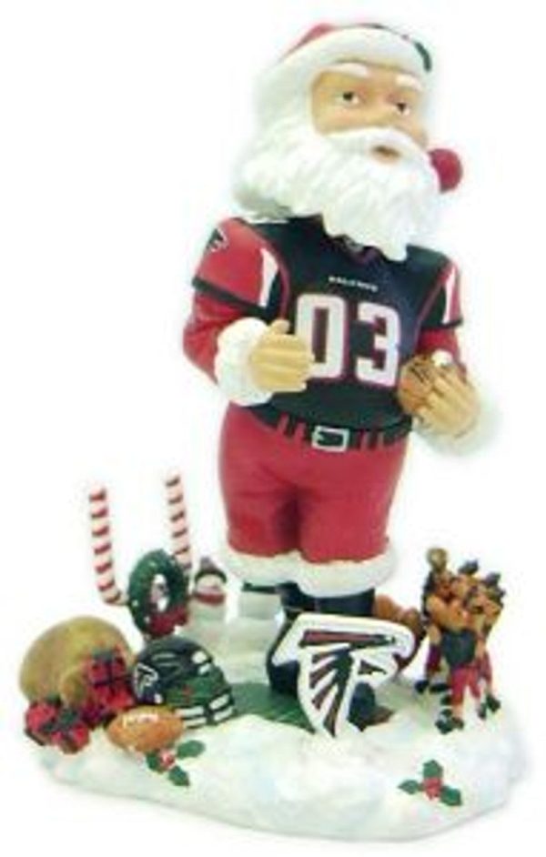 Atlanta Falcons Santa Claus Forever Collectibles Bobblehead CO Online Sale