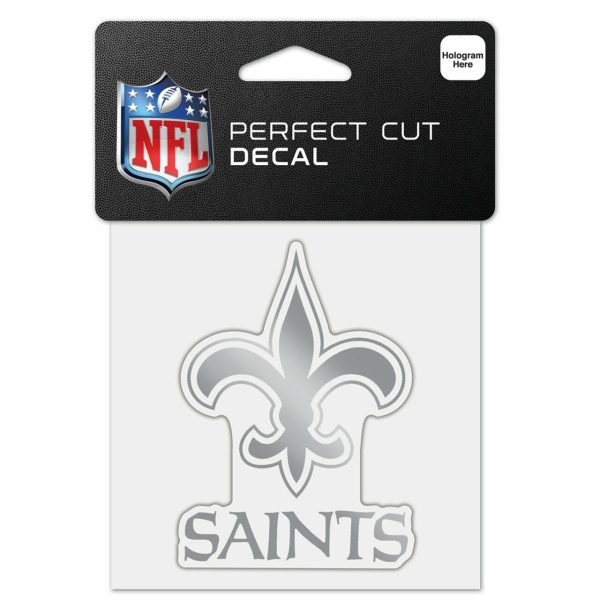 New Orleans Saints Decal 4x4 Perfect Cut Discount - Image 3